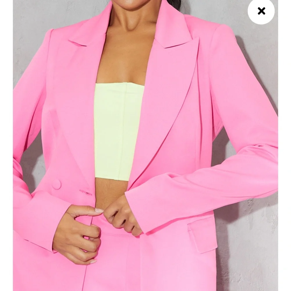 Pretty little thing pink blazer - Picture 3 of 10
